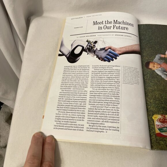 National Geographic September 2020 Meet The Robots Great Lakes'Ice Loss Ostriche - Picture 4 of 11